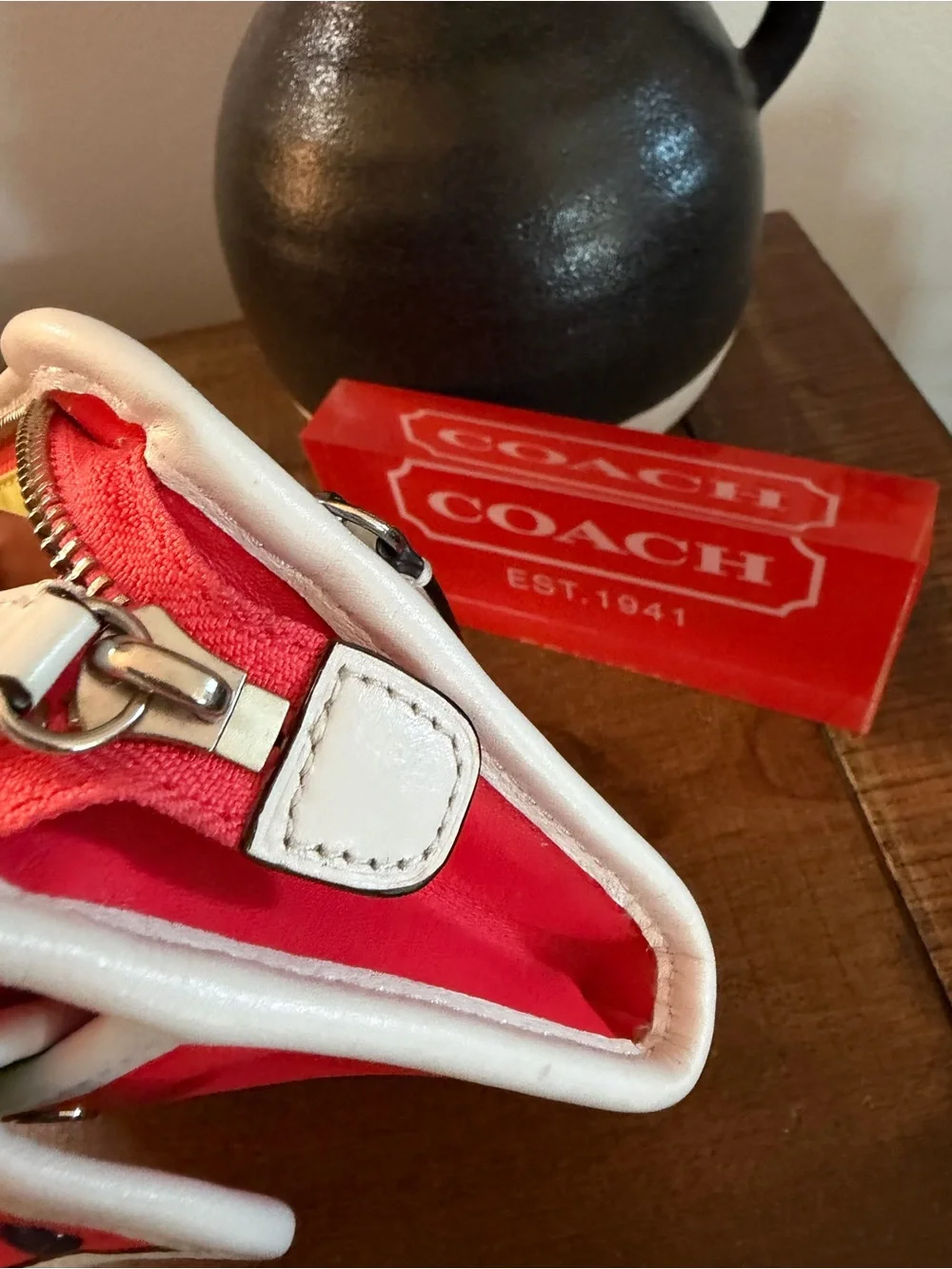 Coach Legacy Archive Zippered Wallet